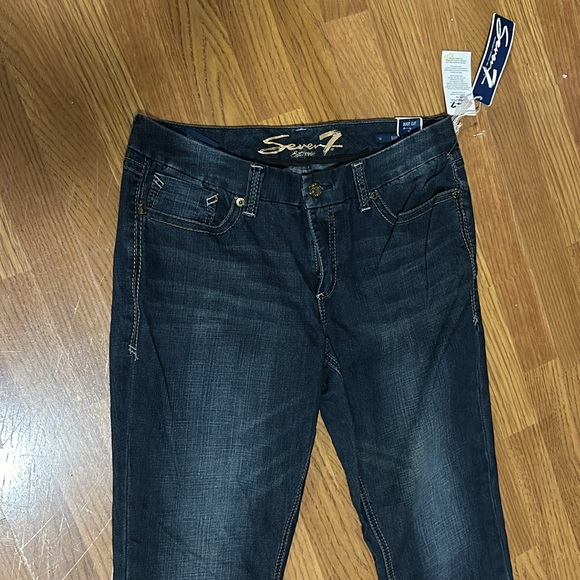 Sz 14 Seven7 Boot Cut Jeans BNWT - Picture 2 of 3